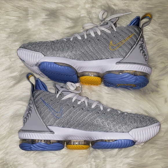 LeBron XVI 16 Grey/Blue "MLPS - Picture 4 of 7